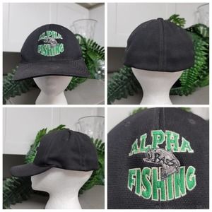 Alpha Bass Fishing Flex Fit Hat